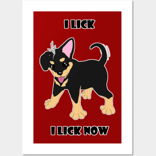 Charlie-I Lick Now Posters and Art